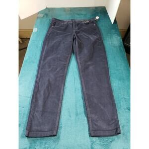Dash Jeans Sz 8 Womens Blue Stretch Pants Corduroy Ladies Casual Straight NWT